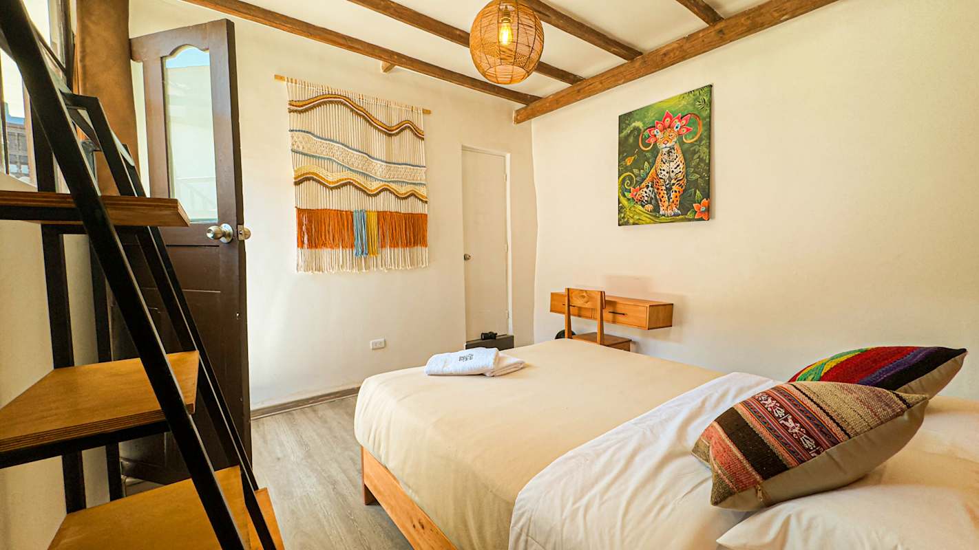 Privada Deluxe Doble con Baño — hostel room at Black Llama, from $60/night