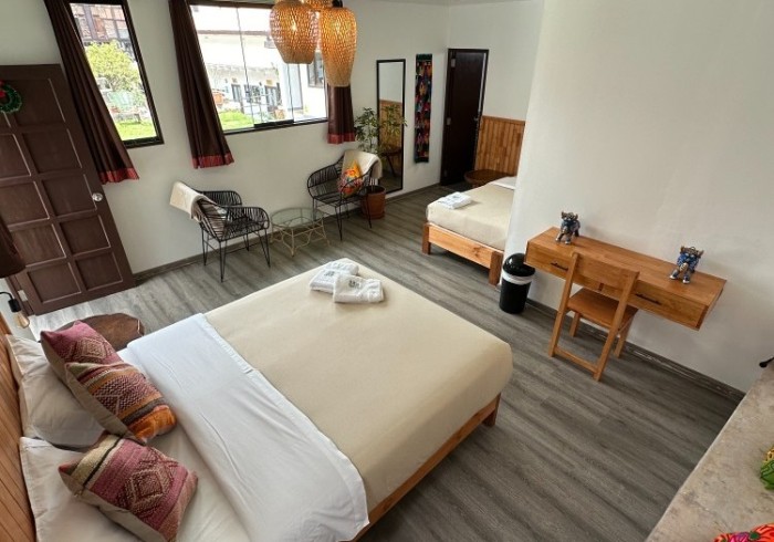 Privada Deluxe con Baño – Vista al Jardín — hostel room at Black Llama, from $65/night