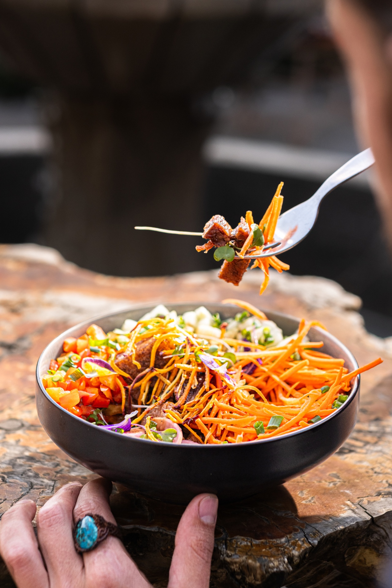 Bowl de ensalada fresca